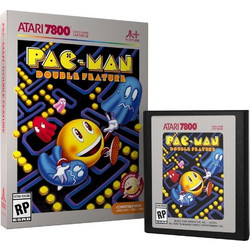 Atari 7800+ Pac-Man:Double Feature (Compatible with Atari 2600+ 7800+ and 7800)