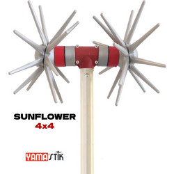 Yamastik Sunflower 4x4 Ελαιοραβδιστικό Μπαταρίας Νιφάδα 400W 15V με Κοντάρι Carbon 2m 1.3kg
