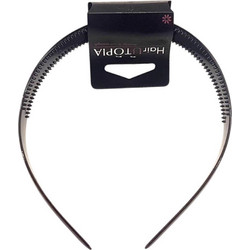 Hair Utopia HB-9262 Στέκα Μαλλιών Πλαστική Μαύρη 18mm