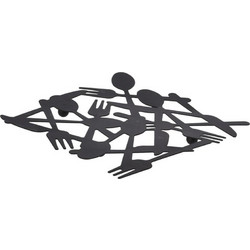 Σουπλά Μαγειρικών Σκευών Excellent Houseware Μεταλλικό - 19x19cm