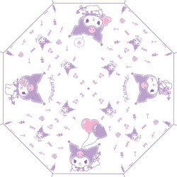 Sanrio Cane Umbrella Kuromi Kawaii Transparent