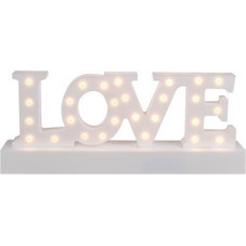 Φωτιστικό-πινακίδα Love με 27 led Y13,1x31,2x6,5εκ