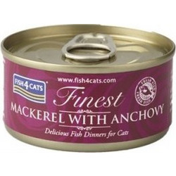 Fish4Cats Macherel & Anchovy 70gr