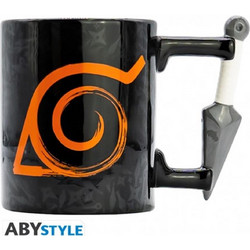 AbyStyle Naruto Shippuden Kunai Konoha Mug