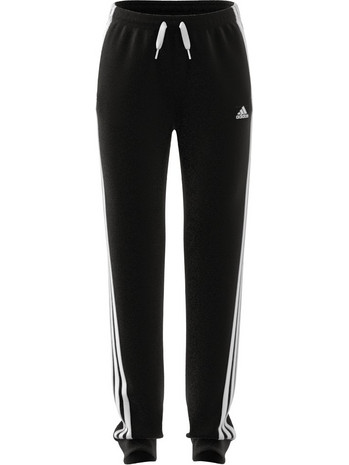 Adidas 3S FT C PT Παιδικό Παντελόνι Φόρμας Μαύρο GN4054