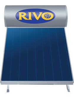 Rivo ST-120 Ηλιακός Θερμοσίφωνας 120lt 2m² Glass Τριπλής Ενέργειας