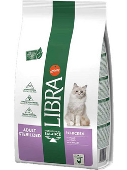 Libra Adult Sterilised with Chicken 10kg