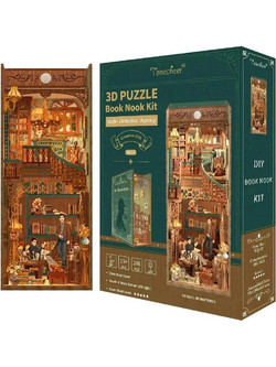 Tonecheer Violin Detective Agency 3D Book Nook DIY 286 Κομμάτια 24.5cm TQ117
