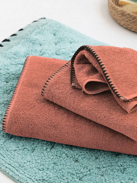 Σετ Πετσετες Towels Collection BROOKLYN BRICK Σομόν Palamaiki
