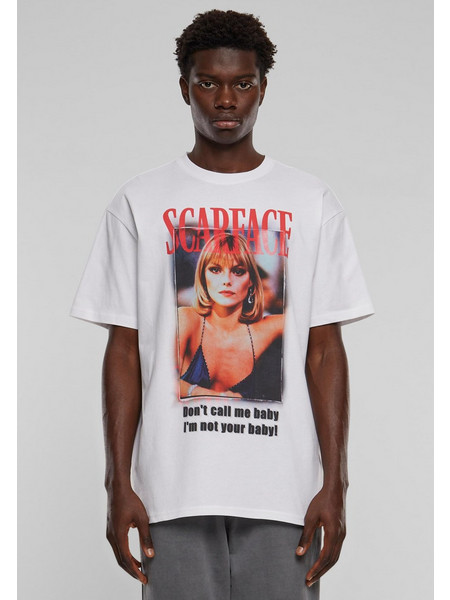 Scarface Don't call me baby Heavy Oversize Tee white
