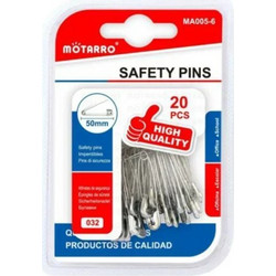 Παραμάνες Safety Pins 50mm 20τμχ Motarro MA005-6