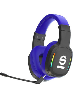 Sparco SPWHEADPHONEPRO Ασύρματο Gaming Headset Over Ear Black