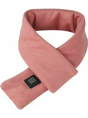 Θερμαινόμενο Κασκόλ Fleece με USB για Άνεση και Χαλάρωση - ΡΟΖ
