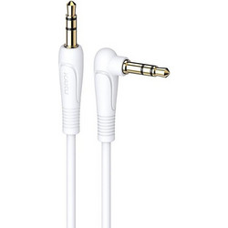 KAKUSIGA καλώδιο ήχου 3.5mm KSC-521, AUX, 90 HiFi 1m, λευκό