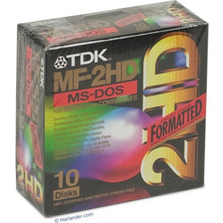 TDK δισκέττες 10 τεμαχια formatted FLOPPY DISK