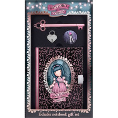 SANTORO GORJUSS ΣΕΤ ΔΩΡΟΥ ΗΜΕΡΟΛΟΓΙΟ ΜΕ ΚΛΕΙΔΙ FAIRY DUSK 1239GJ01