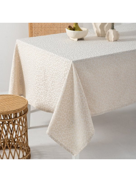 Αλέκιαστο Τραπεζομάντηλο (175x320) Lita Beige Palamaiki Μπεζ 175x320