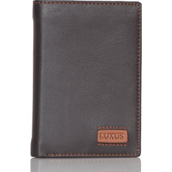 Δερμάτινο Πορτοφόλι Luxus 80024-53 Καφέ