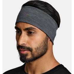 Saucony Solstice Headband Bandana Unisex Μπαντάνα SAU800053 BKH ΓΚΡΙ