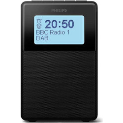 Philips Επιτραπέζιο Ψηφιακό Ρολόι με Ξυπνητήρι & Ραδιόφωνο Μαύρο TAR5100/10