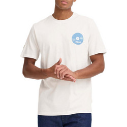 BLEND Λευκό T-shirt με σχέδιο Sense music 20720515 900005002