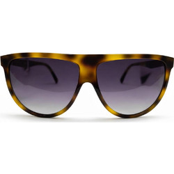 Celine CL40006I 53K Γυναικεία Γυαλιά Ηλίου Μάσκα Κοκάλινα Ταρταρούγα με Μαύρο Φακό