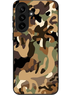 Sonique Camouflage Army Series Back Cover Brown (Samsung Galaxy A37 5G)