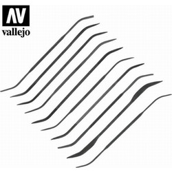 Vallejo - Riffler Curved File Set