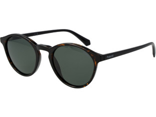 Polaroid Eyewear PLD4153/S 086 Γυναικεία Γυαλιά Ηλίου Στρογγυλά Κοκάλινα Ταρταρούγα με Πράσινο Φακό