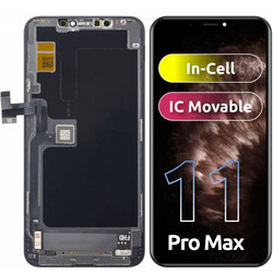 Μονάδα Οθόνης LCD ZY για Apple iPhone 11 Pro Max, Έκδοση In-Cell IC, Μαύρο