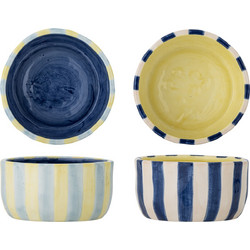 Bloomingville - Phoenix Bowl - Multi - Set Of 2 - Stoneware - Home and Kitchen