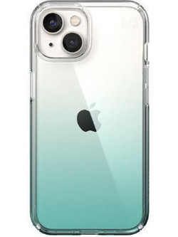 SPECK (150064-9594) IPHONE 14/IPHONE 16E/IPH13 CASE, PRESIDIO PERFECT CLEAR OMBRE (CLEAR/FANTASY TEAL FADE)
