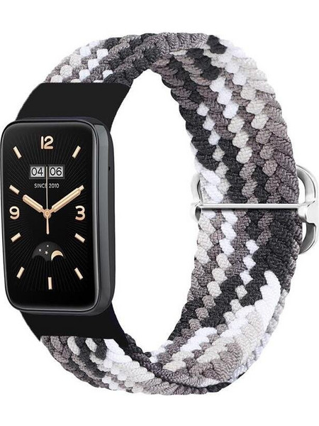 Telcon Barided Strap Mi Band 7 PRO/ M7 Pro (13) Black And WHITE