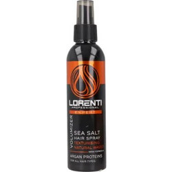 Αλατόνερο Μαλλιών LORENTI Voluminizer Sea Salt Hair Spray Argan Proteins 200ml