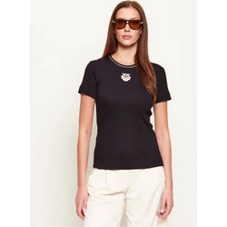 PINKO Ριμπ t-shirt με κέντημα Love Birds 106815A3ALZZ2