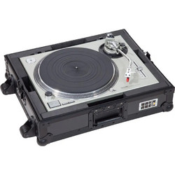 WALKASSE TTPRO-TROLLEYBK Flight Case Multi Fromat Turntable (Trolley + Wheels) Black