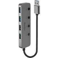 Lindy 43309 USB Hub 3.0 USB-A με 4 Θύρες USB-A