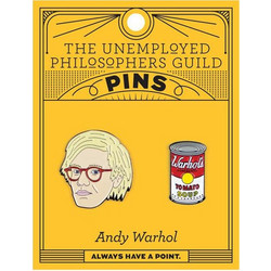 ANDY WARHOL & ΣΟΥΠΑ PINS