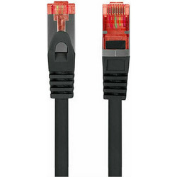 Lanberg S/FTP Cat.6 Καλώδιο Δικτύου Ethernet 1m Black