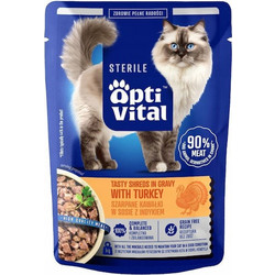 Cherie Υγρή Τροφή για Γάτες με Γαλοπούλα 85gr