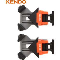Kendo 40131 Σετ 2ΤΜΧ Γωνιακοί Σφιγκτήρες 26mm / 1"