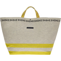 Lia Manjorou Mesta Tote Stripes Yellow