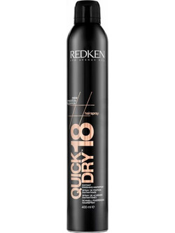 Redken Quick 18 Dry Instant Spray Σπρέι Μαλλιών για Λάμψη & Κράτημα 400ml