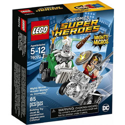 Lego Super Heroes Mighty Micros Wonder Woman VS Doomsday για 5-12 Ετών 76070