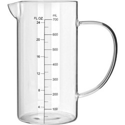 Κανάτα - Μεζούρα 01-35884 750ml Clear Estia Γυαλί