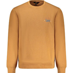 LEE MEN'S BROWN ZIP-UP SWEATSHIRT - LOGOCREWSWS_MAACORN