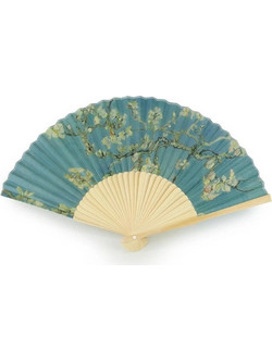 Βεντάλια Bamboo 21x37 Van Gogh Almond Blossom LAAF0001