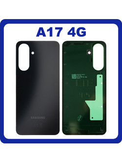 Original Samsung Galaxy A17 4G (SM-A175F, SM-A175F/DS) Rear Back Battery Cover Black GH82-38206A