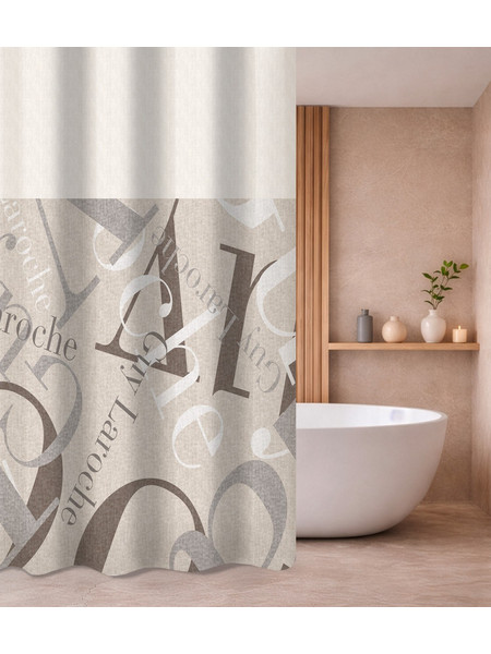 Κουρτίνα Μπάνιου 240x185 Passport Beige 5206480697364