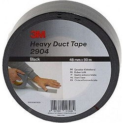 3Μ 2904 Duct Tape υφασμάτινη ταινία 50mx48mm μαύρη